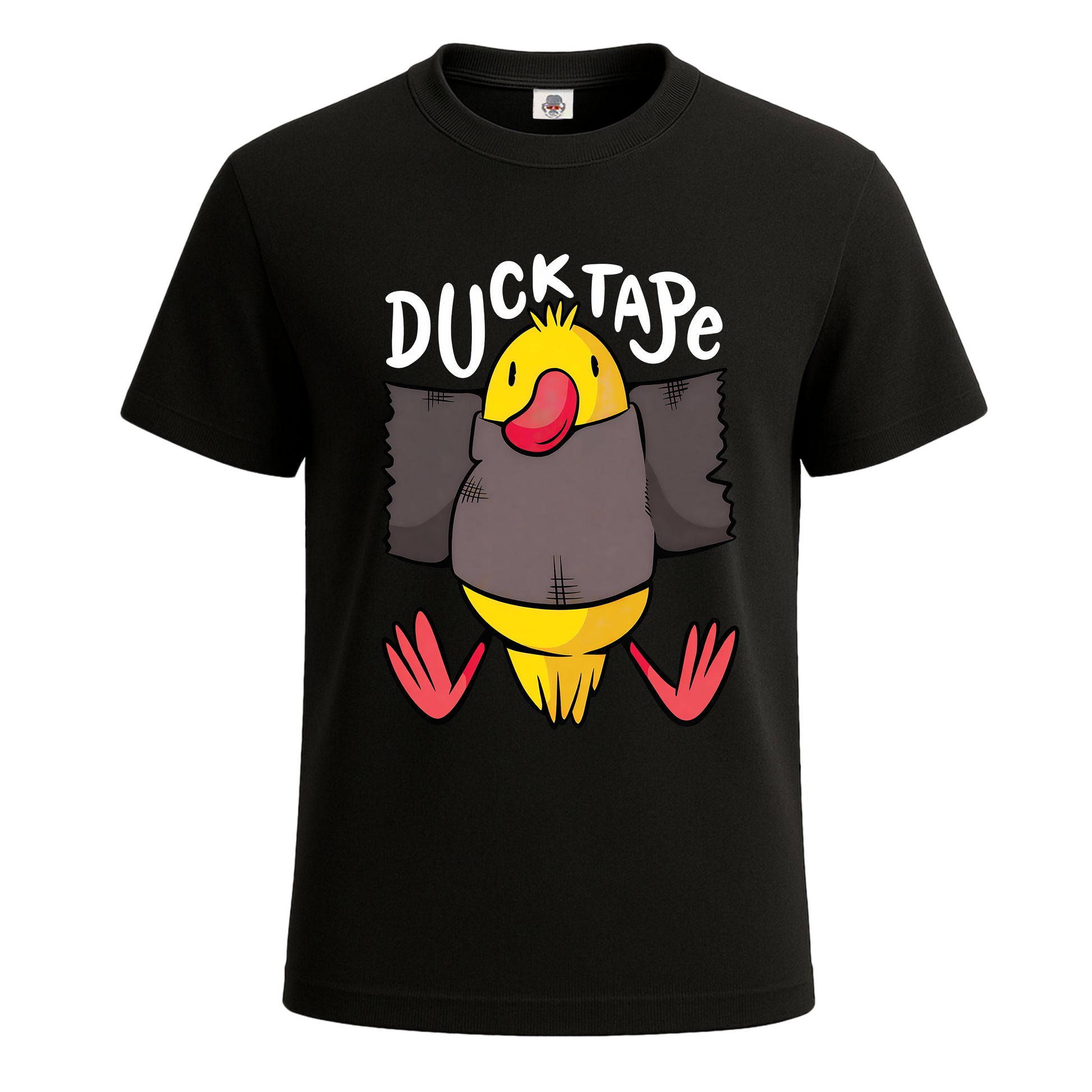 Duck Tape Rubber | T-Shirt For Men's BLACK T-SHIRT Duck Tape Rubber | T-Shirt For Men's