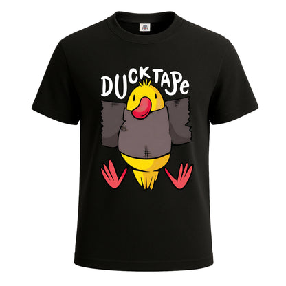 Duck Tape Rubber | T-Shirt For Men's BLACK T-SHIRT Duck Tape Rubber | T-Shirt For Men's