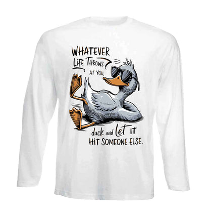 Whatever Life Throws | Men's Long Sleeve