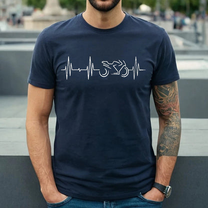 Motorcycle Heartbeat | MEN'S T-SHIRT