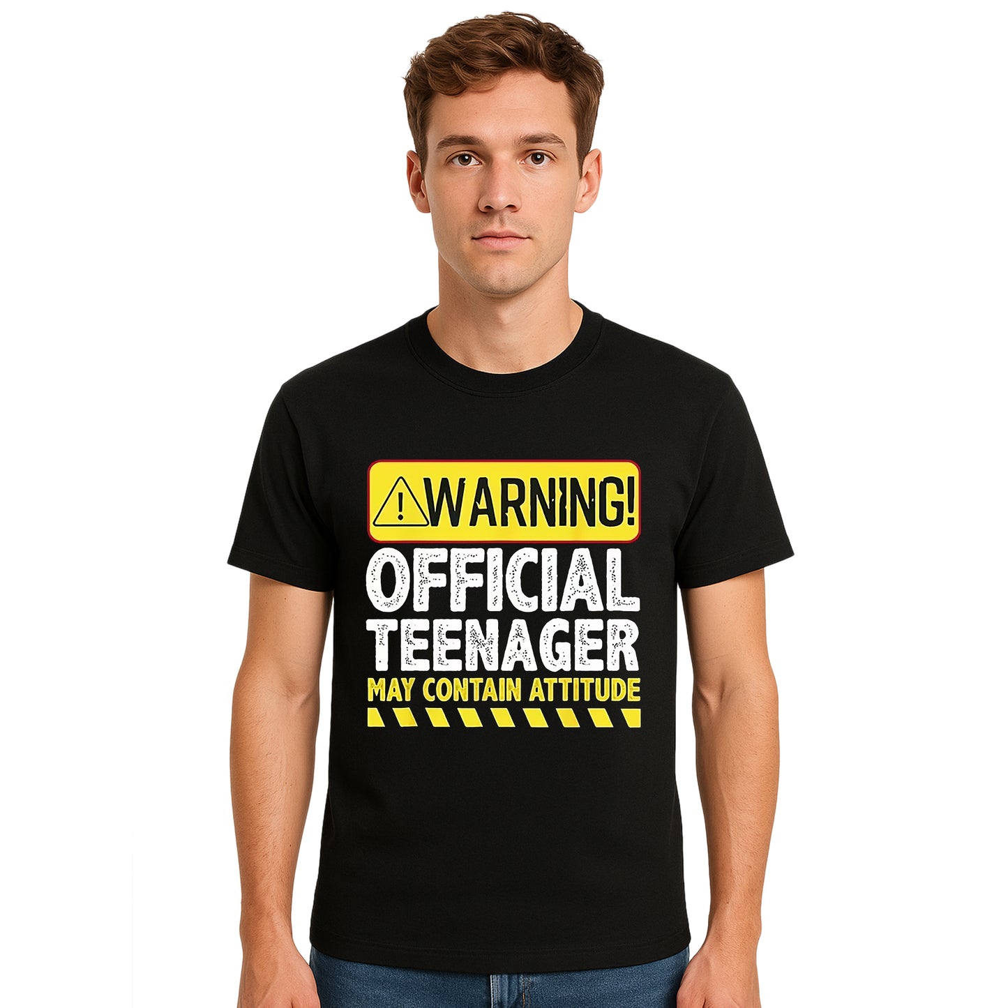 Warning Official Teenager | T-Shirt For Men's