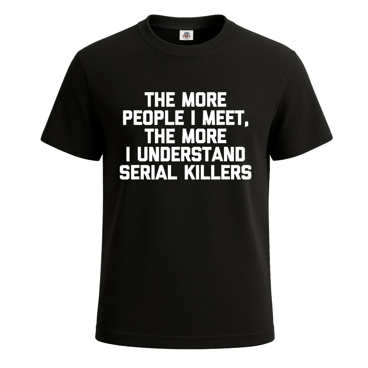 The More People | T-Shirt For Men's BLACK T-SHIRT The More People | T-Shirt For Men's