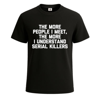 The More People | T-Shirt For Men's BLACK T-SHIRT The More People | T-Shirt For Men's