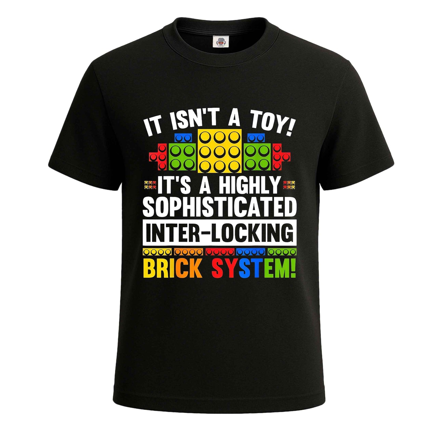 It Isn't A Toy It's | T-Shirt For Men's BLACK T-SHIRT It Isn't A Toy It's | T-Shirt For Men's