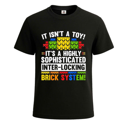 It Isn't A Toy It's | T-Shirt For Men's BLACK T-SHIRT It Isn't A Toy It's | T-Shirt For Men's