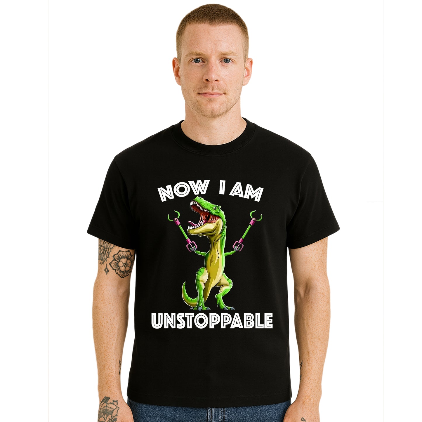 I Am Unstoppable T-Rex | T-Shirt For Men's