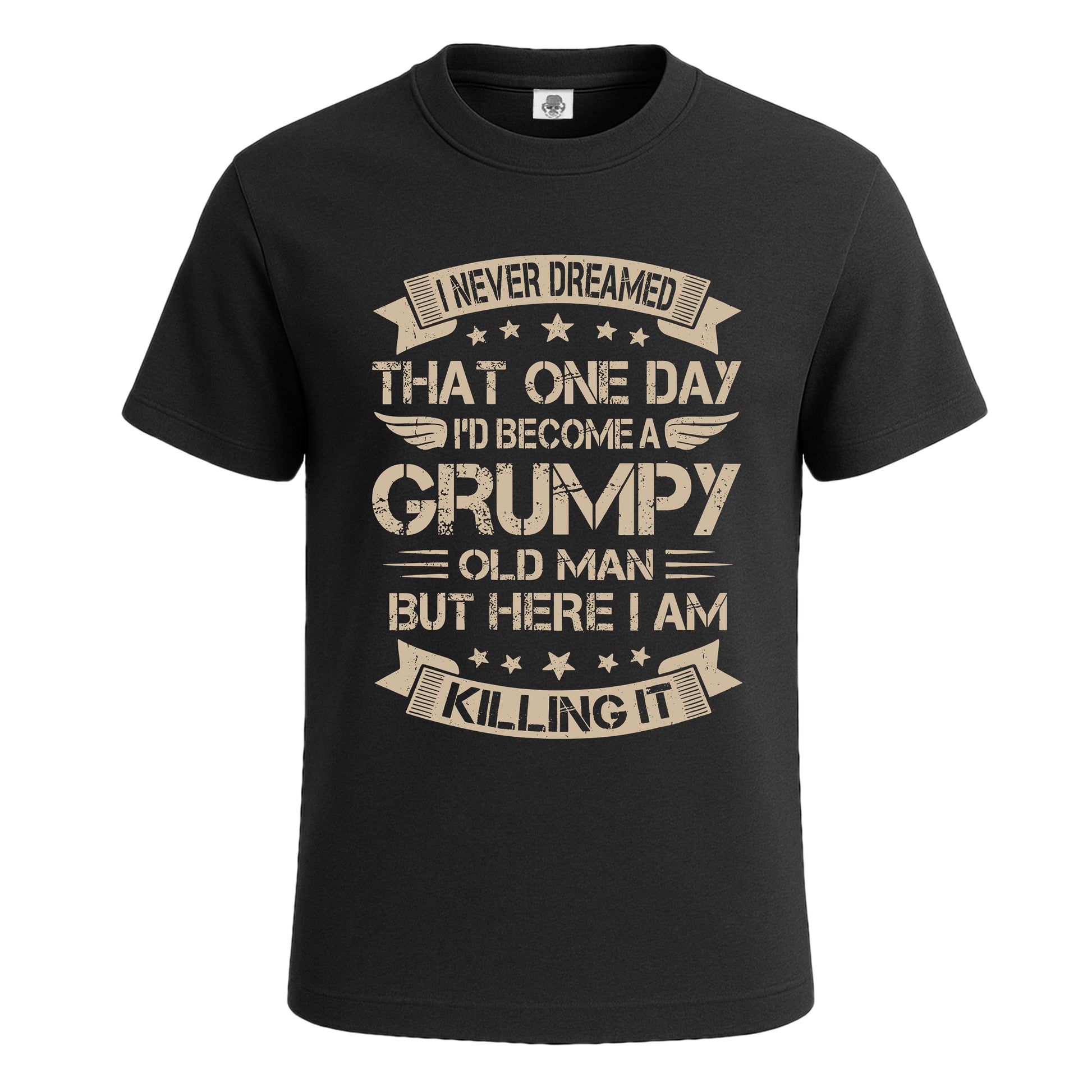 I Nerver Dreamed That | T-Shirt For Men's BLACK T-SHIRT I Nerver Dreamed That | T-Shirt For Men's