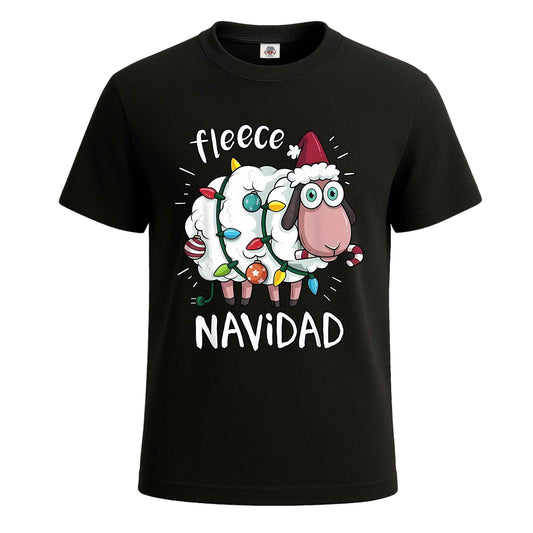 Fleece Feliz Navidad |T-Shirt For Men's