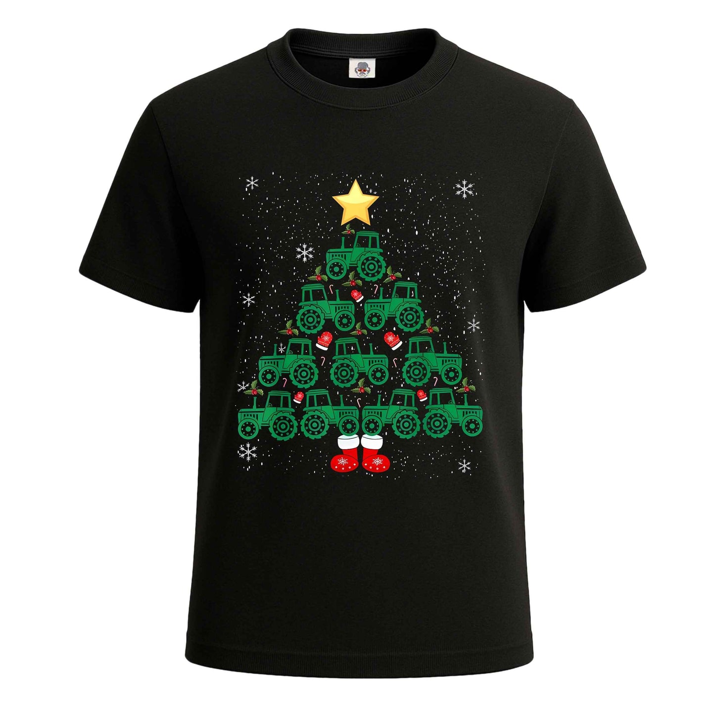 Tractor Christmas |T-Shirt For Men's