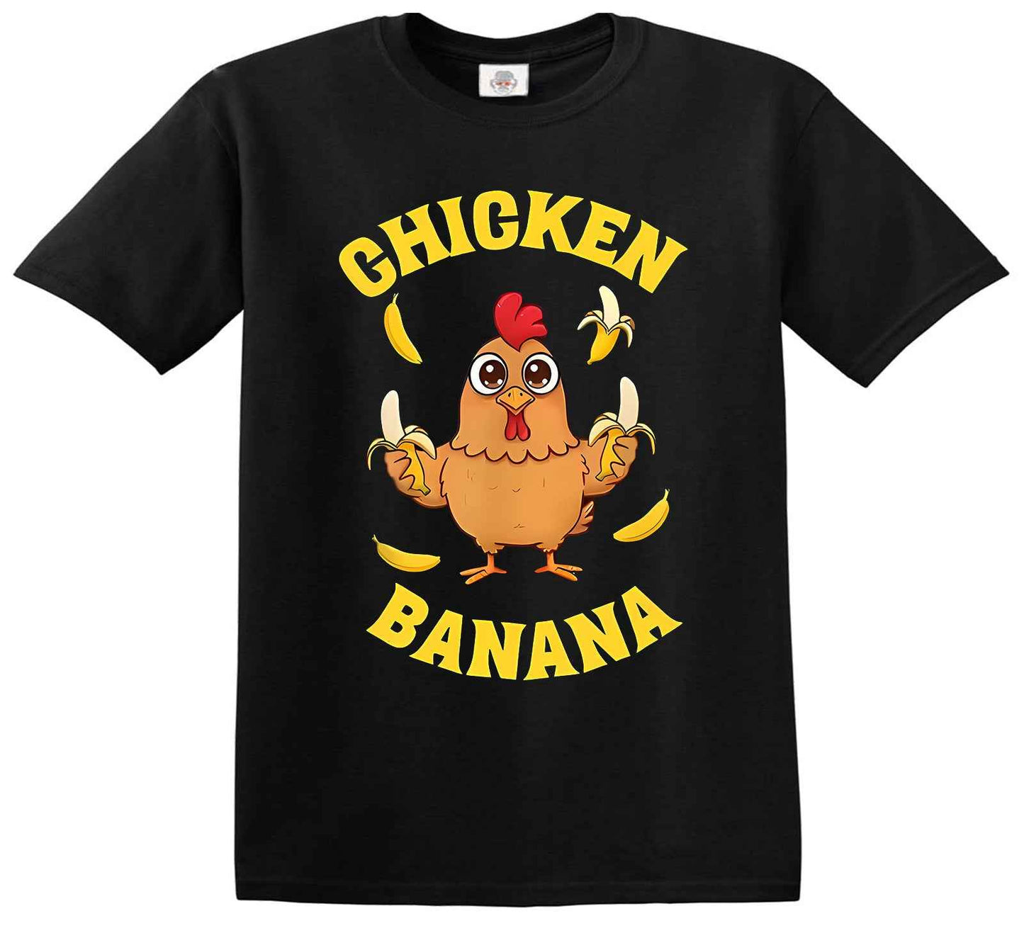 Cartoon Chicken Banana | KID'S T-SHIRT