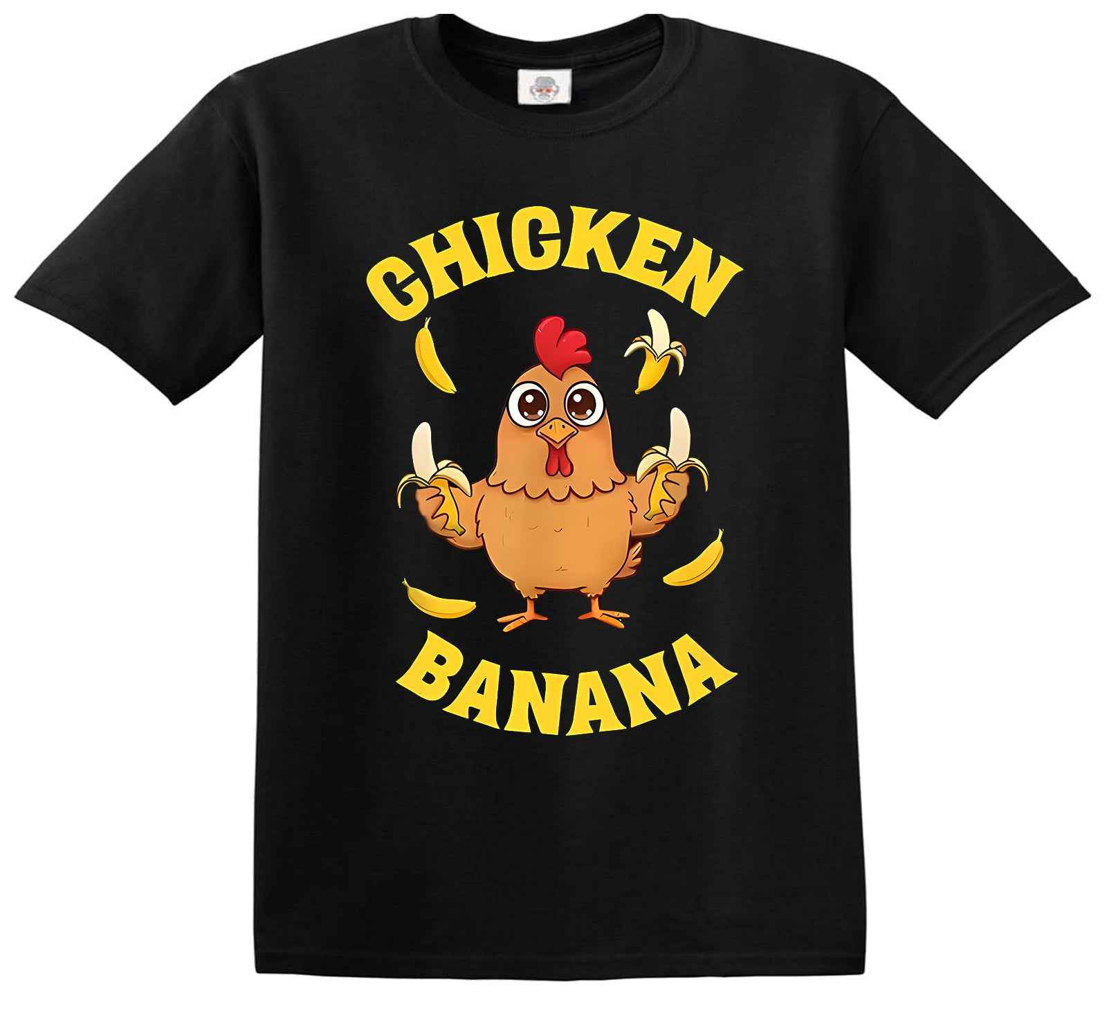 Cartoon Chicken Banana | KID'S T-SHIRT