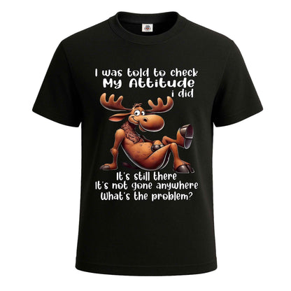 I Was Told to Check | T-Shirt For Men's BLACK T-SHIRT I Was Told to Check | T-Shirt For Men's