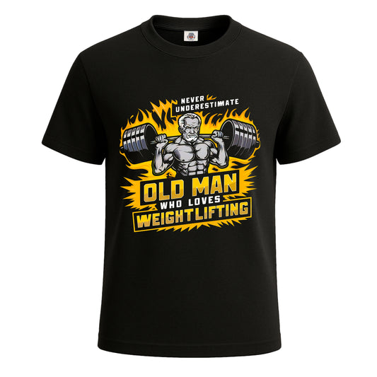 Never Underestimate | T-Shirt For Men's BLACK T-SHIRT Never Underestimate | T-Shirt For Men's