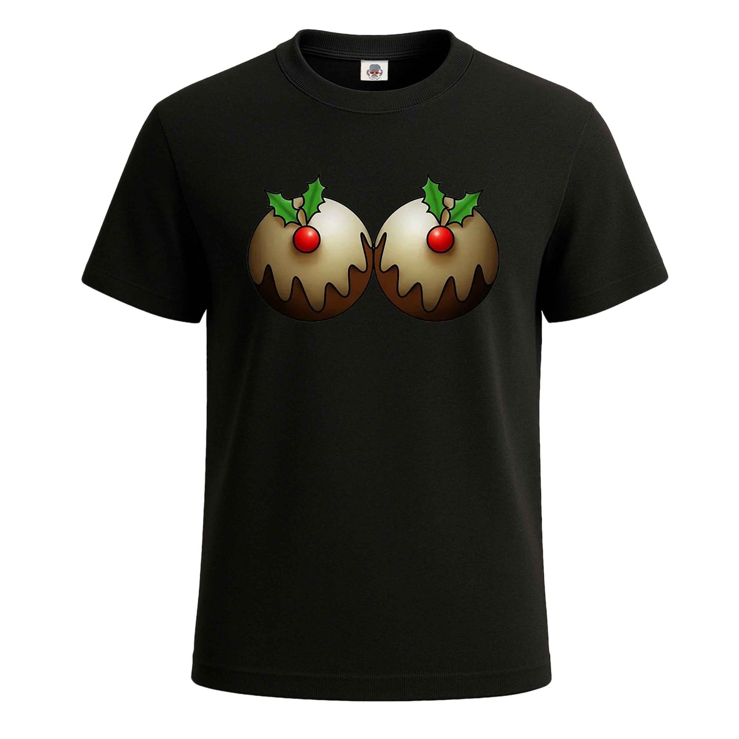 Christmas Pudding Boobs | T-Shirt For Men's