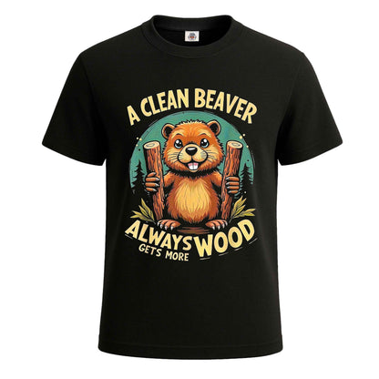 A Clean Beaver Always | T-Shirt For Men's