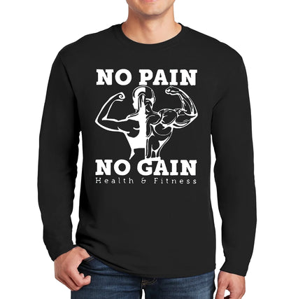 NO PAIN NO | Men's Long Sleeve