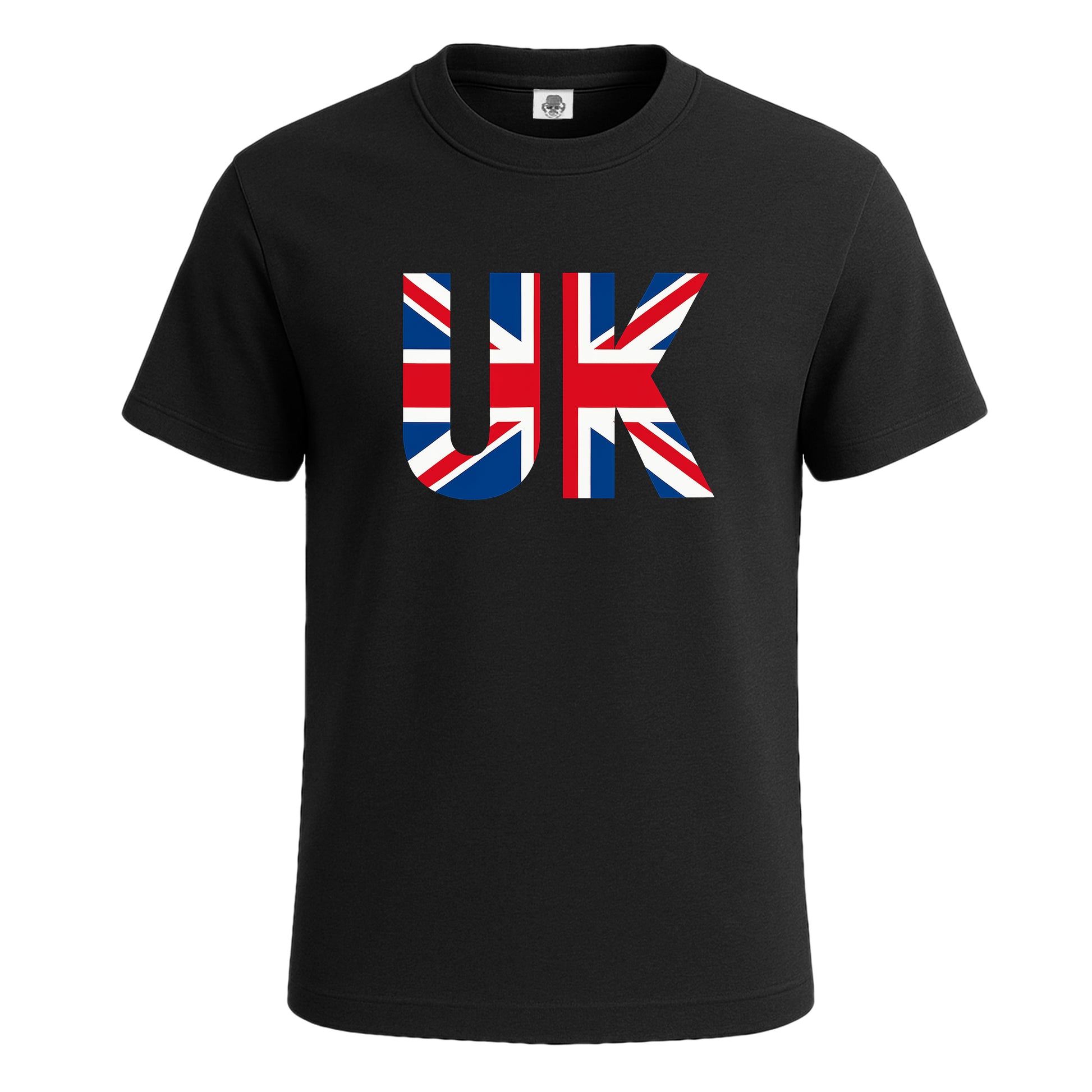 Union Jack England Flag | T-Shirt For Men's BLACK T-SHIRT Union Jack England Flag | T-Shirt For Men's