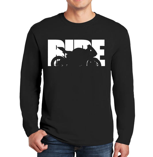 Bike Motorcyclist | Men's Long Sleeve