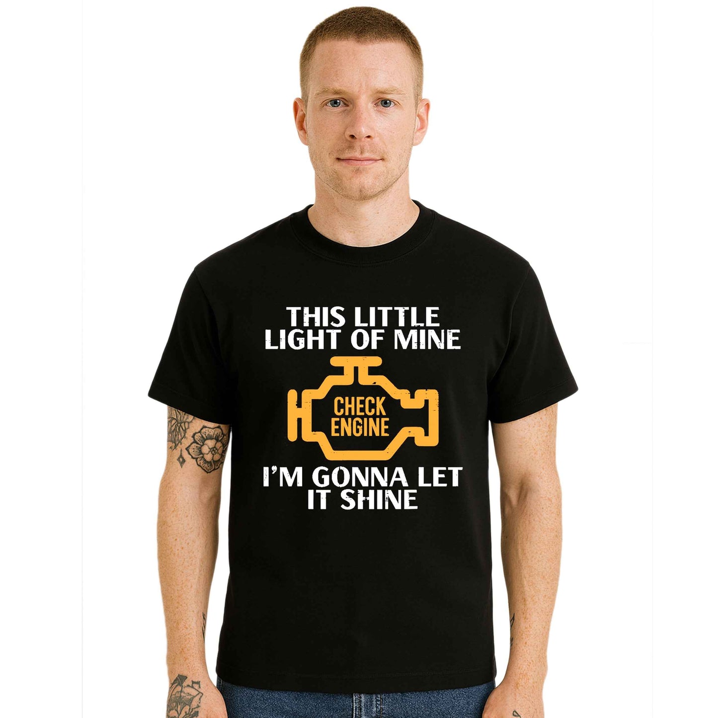 Check Engine Light | T-Shirt For Men's
