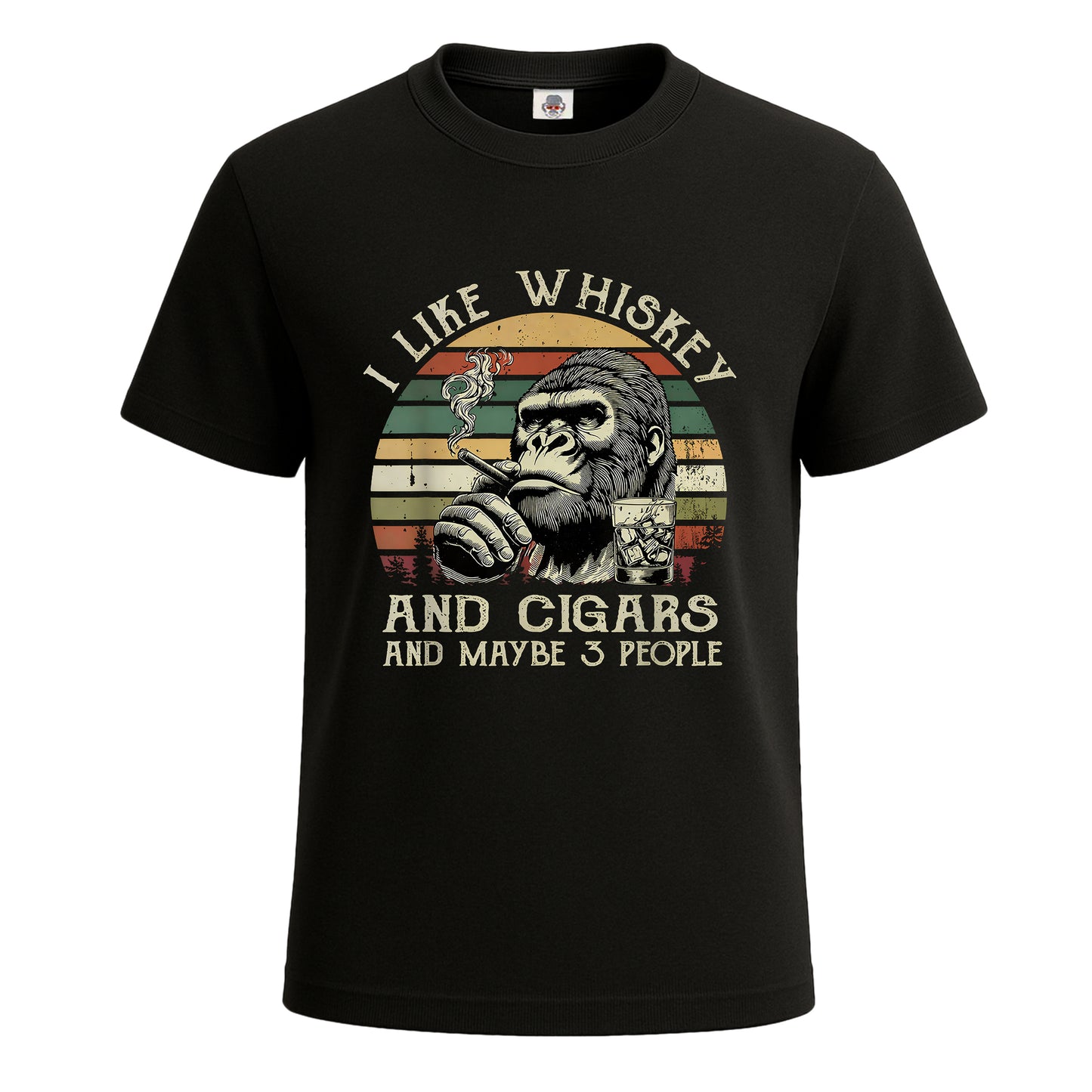 I Like Whiskey | T-Shirt For Men's BLACK T-SHIRT I Like Whiskey | T-Shirt For Men's