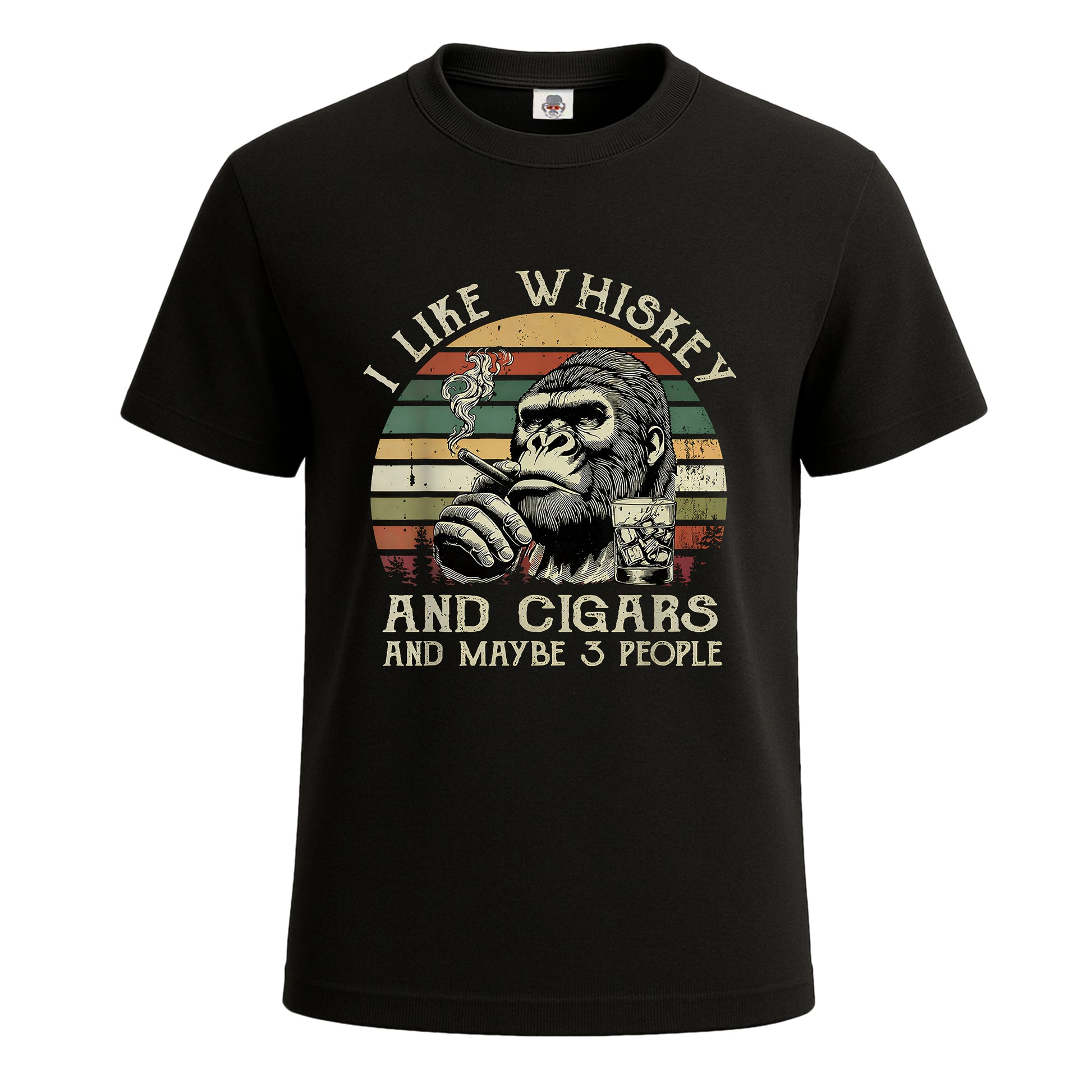 I Like Whiskey | T-Shirt For Men's BLACK T-SHIRT I Like Whiskey | T-Shirt For Men's