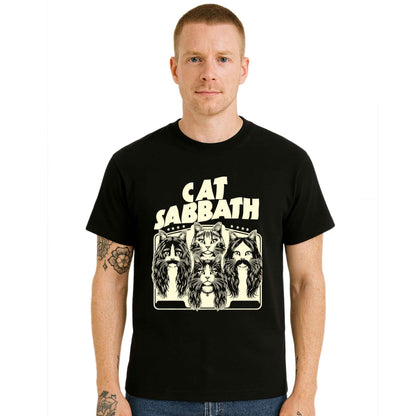 Cat Sabbath Novelty | T-Shirt For Men's Cat Sabbath Novelty | T-Shirt For Men's