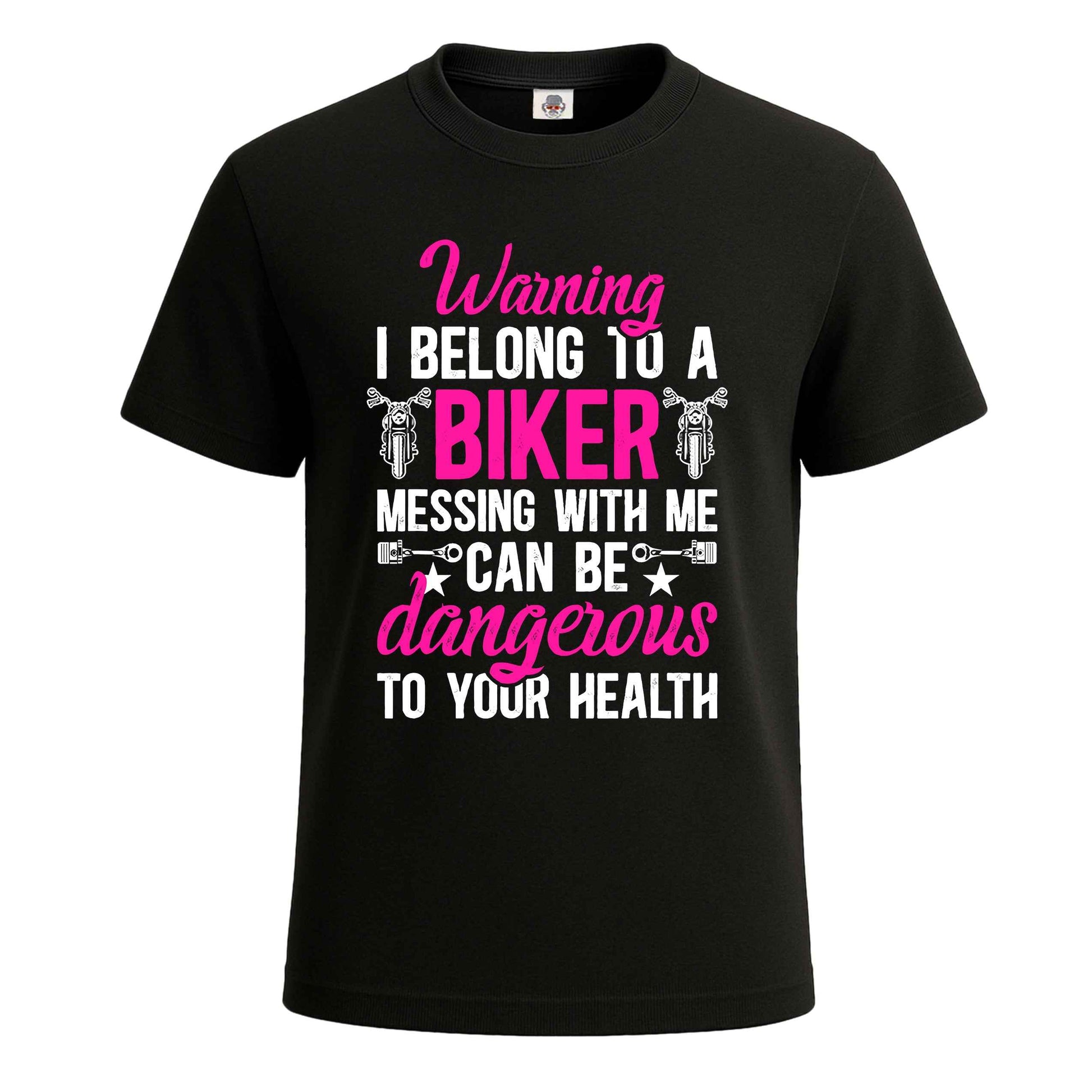 Warning I Belong| T-Shirt For Men's BLACK T-SHIRT Warning I Belong| T-Shirt For Men's