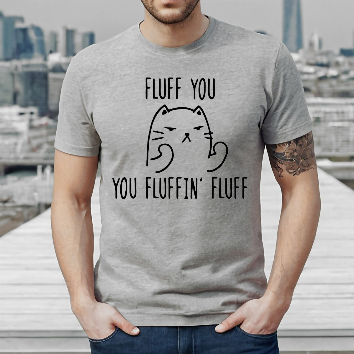 FLUFF YOU YOU FLUFFIN | MEN'S T-SHIRT