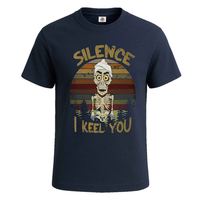 Silence I Kill You Scary |T-Shirt For Men's