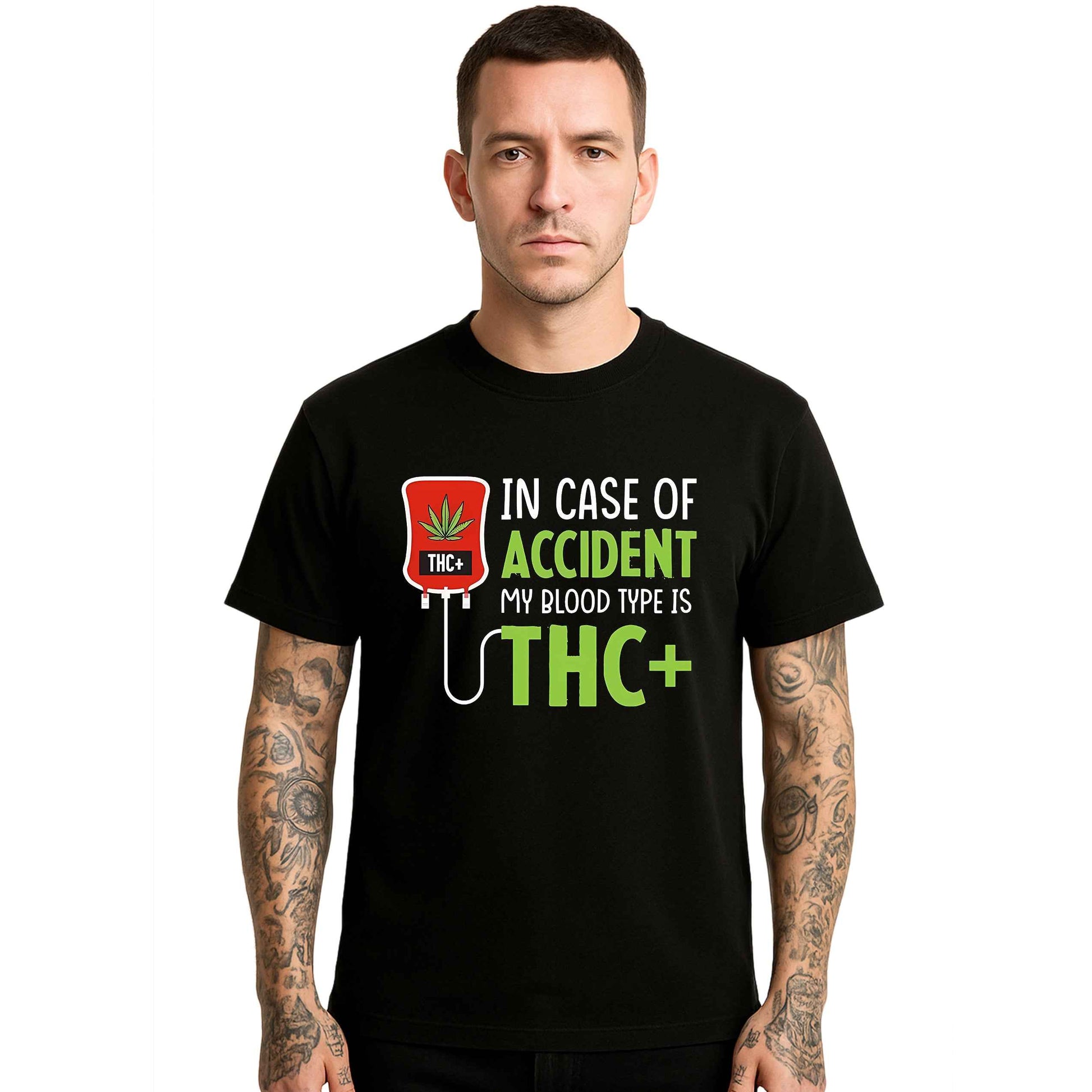 In Case of Accident |T-Shirt For Men's