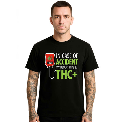 In Case of Accident |T-Shirt For Men's