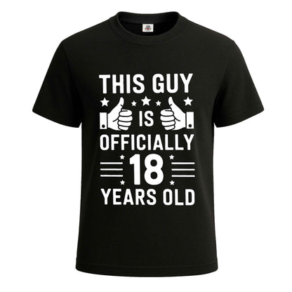 This Guy Is Officially | T-Shirt For Men's BLACK T-SHIRT This Guy Is Officially | T-Shirt For Men's