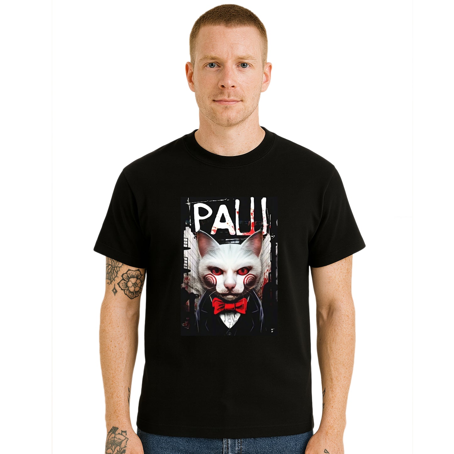 Horror Cats Paw 2 | T-Shirt For Men's Horror Cats Paw 2 | T-Shirt For Men's