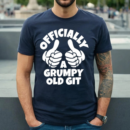OFFICIALLY A GRUMPY | MEN'S T-SHIRT