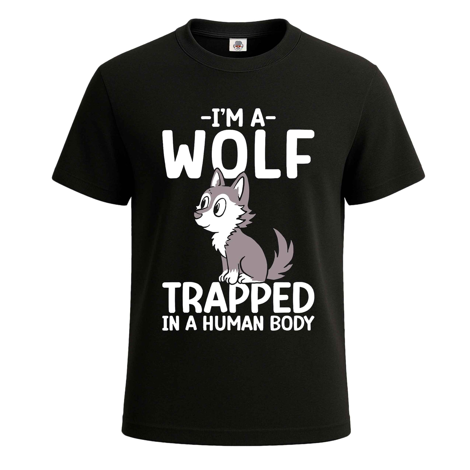 I Am A Wolf Trapped | T-Shirt For Men's