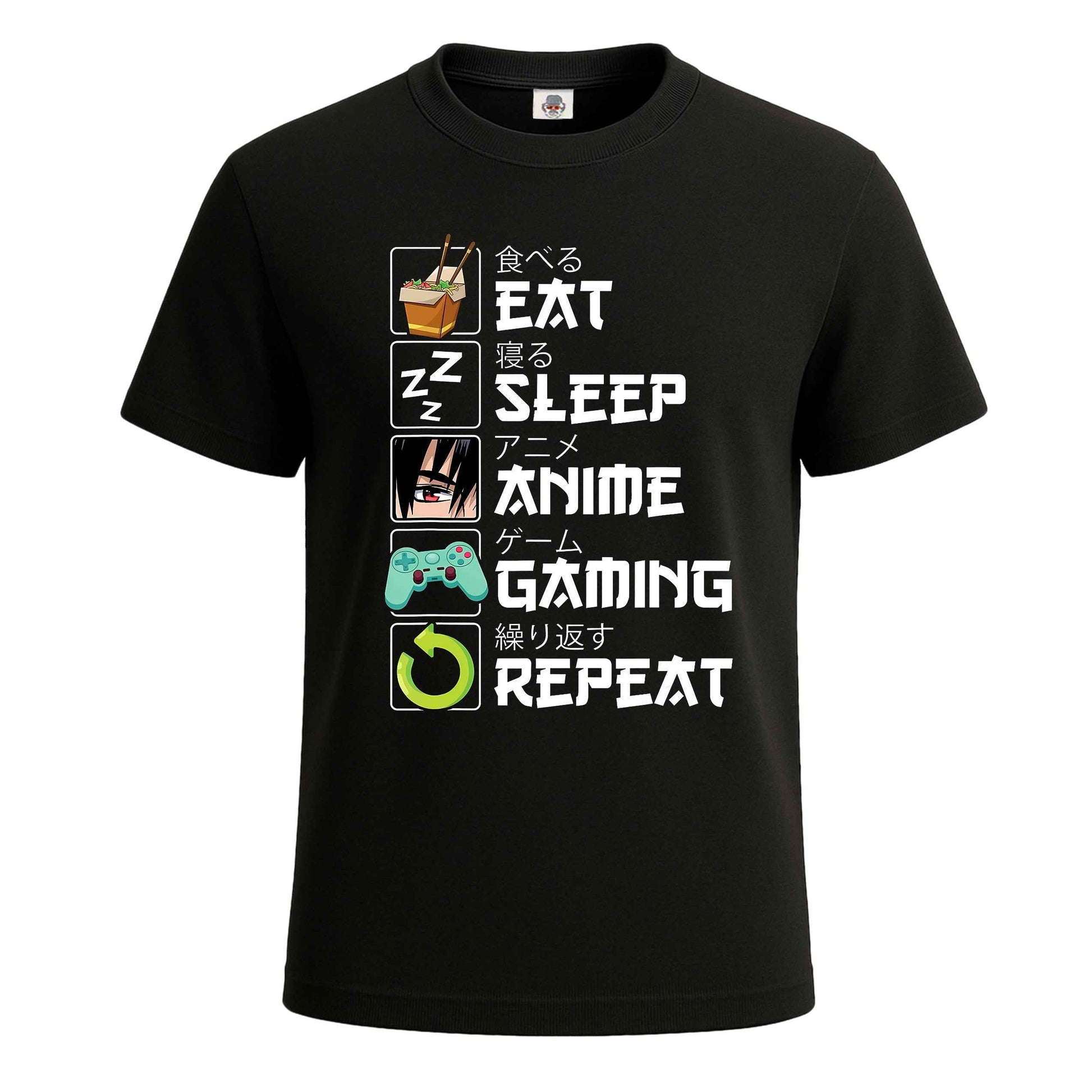 Eat Sleep Anime | T-Shirt For Men's