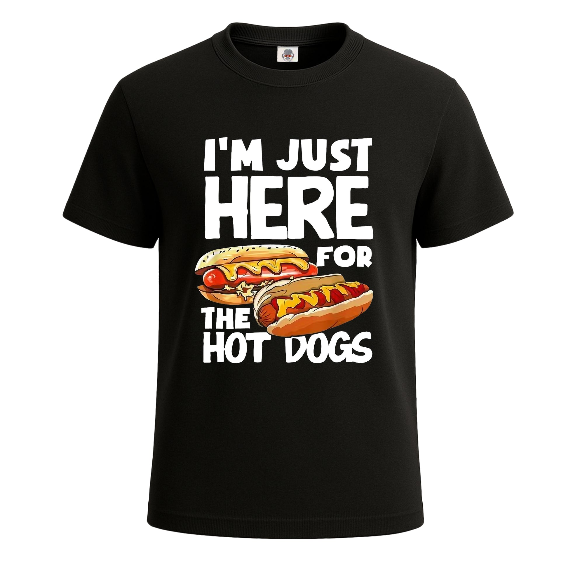 I'm Just Here For | T-Shirt For Men's BLACK T-SHIRT I'm Just Here For | T-Shirt For Men's