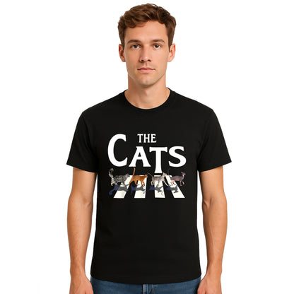 The Cats Abbey Road | T-Shirt For Men's The Cats Abbey Road | T-Shirt For Men's