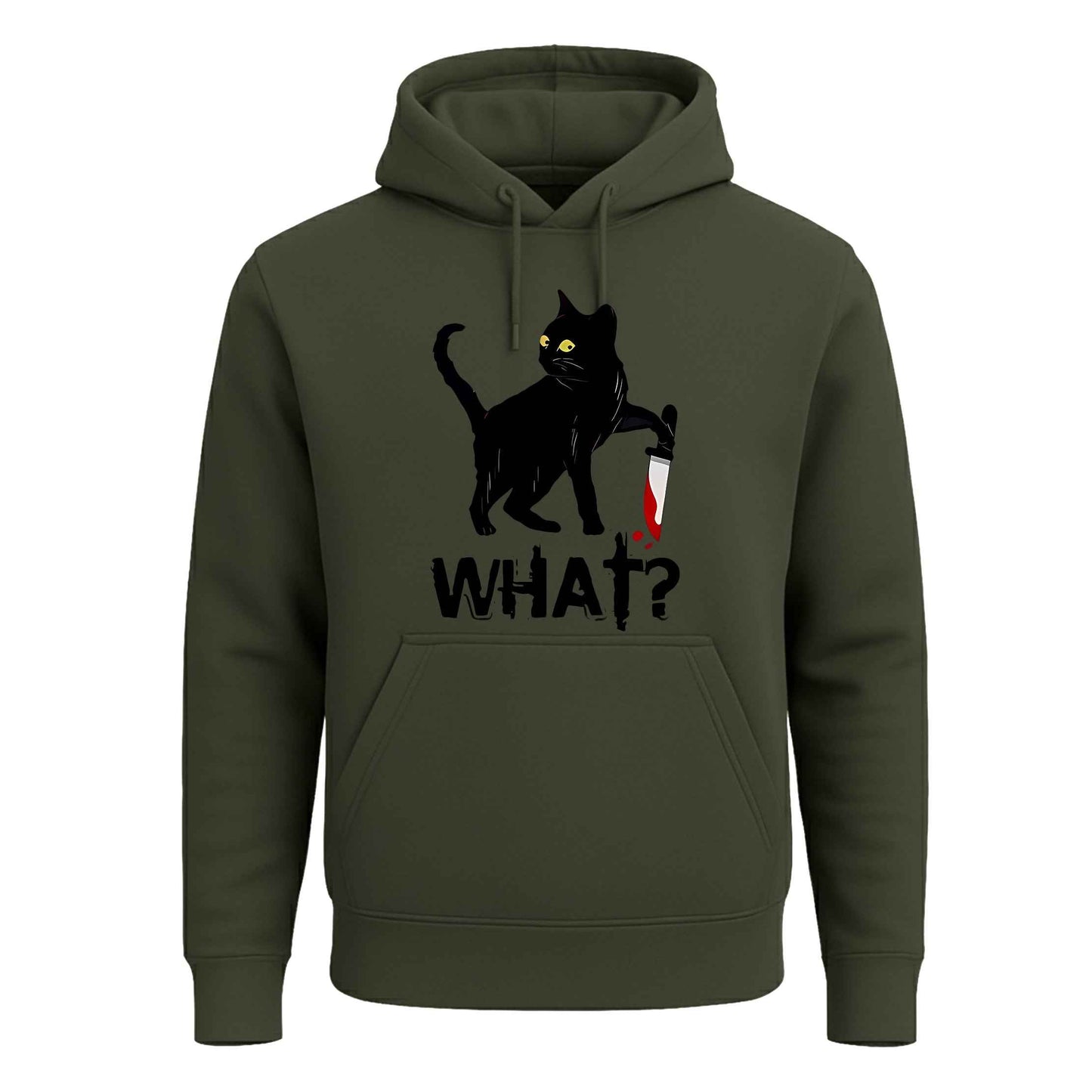 Cat What? Black Killer | Hoody For Men's