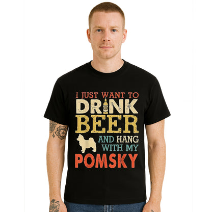 I Just Want To Drink |T-Shirt For Men's