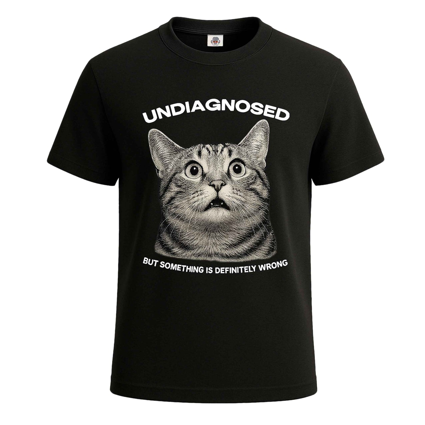 Undiagnosed But Everyone's | T-Shirt For Men's BLACK T-SHIRT Undiagnosed But Everyone's | T-Shirt For Men's