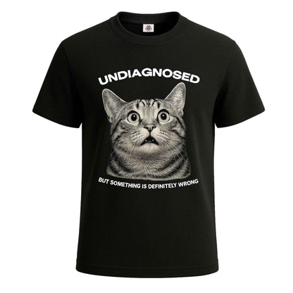 Undiagnosed But Everyone's | T-Shirt For Men's BLACK T-SHIRT Undiagnosed But Everyone's | T-Shirt For Men's