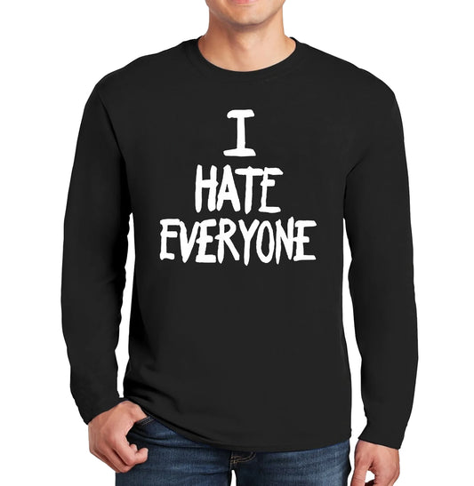 I hate Everyone | Men's Long Sleeve