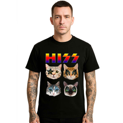 HISS Cat Funny Cats | T-Shirt For Men's HISS Cat Funny Cats | T-Shirt For Men's