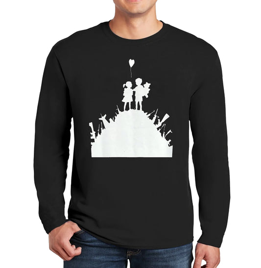 Banksy Kids On | Men's Long Sleeve