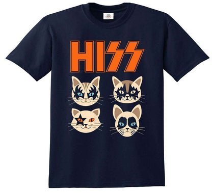 Hiss Cats Kittens Rock | KID'S T-SHIRT