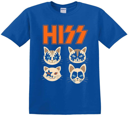 Hiss Cats Kittens Rock | KID'S T-SHIRT