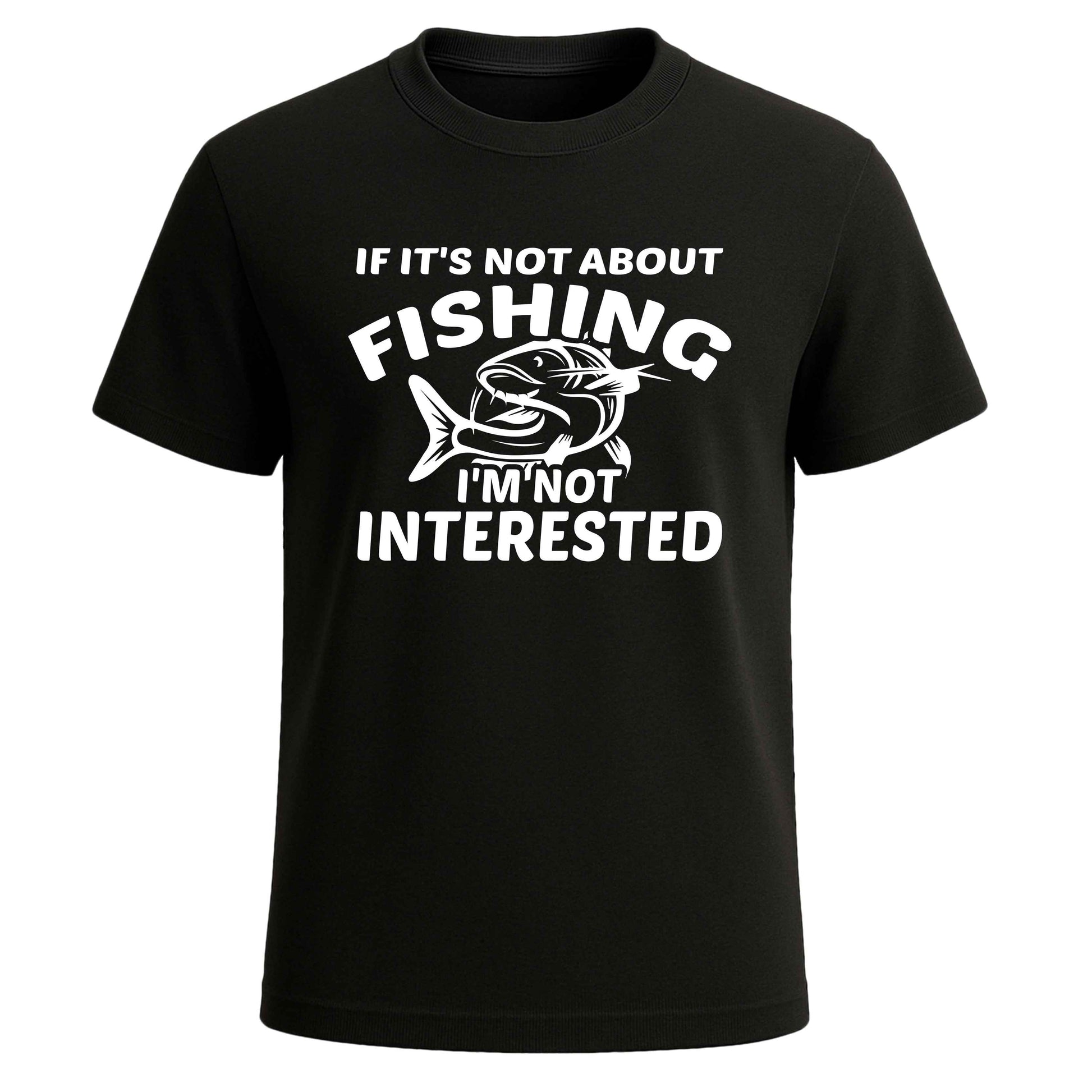 FISHING I'M NOT MEN'S T-SHIRT
