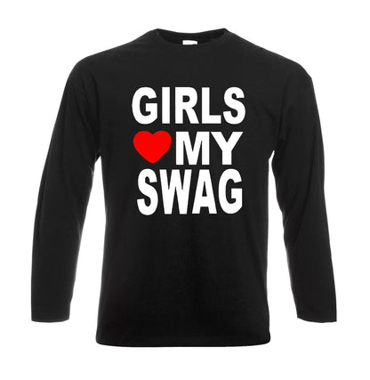 GIRLS MY SWAG | Men's Long Sleeve