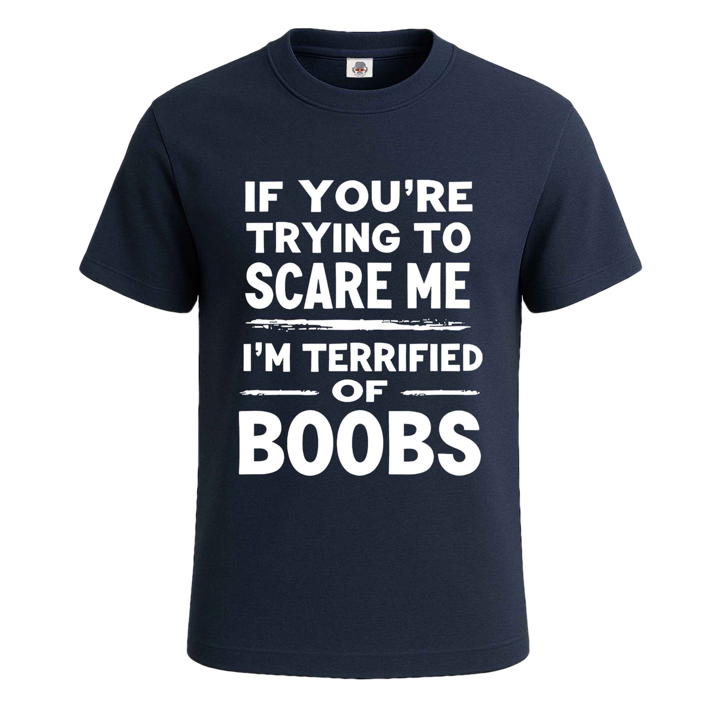 IF YOU'RE TRYING | T-Shirt For Men's NAVY T-SHIRT IF YOU'RE TRYING | T-Shirt For Men's